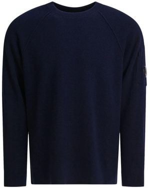 C.P. Company Pullover mit Raglanärmeln - Blau