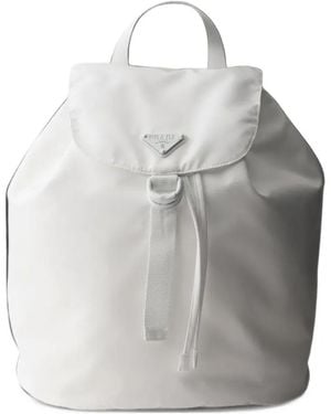 Prada Re-Nylon Backpack - Grey