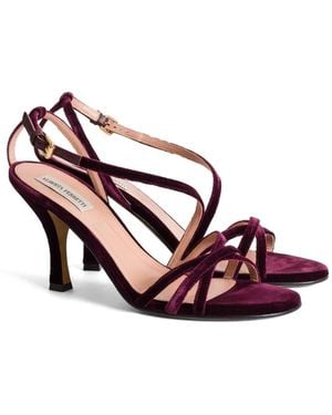 Alberta Ferretti Sandali Con Cinturini - Rosa