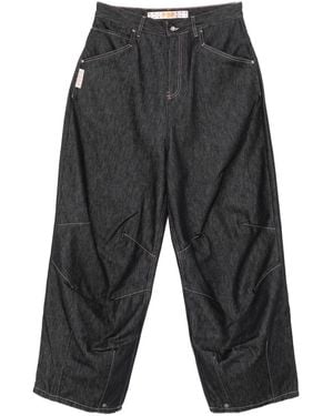 PDF Jean À Empiècements - Gris