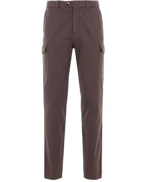 Brunello Cucinelli Cargo-Pocket Trousers - Brown