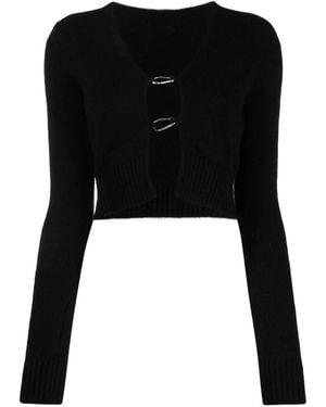 Heron Preston Vest Met Open Voorkant - Zwart