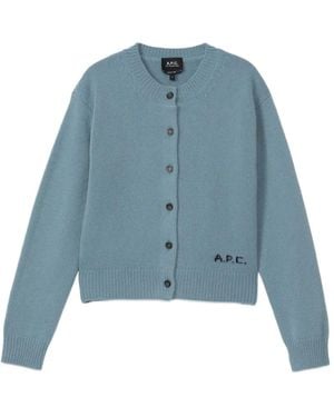 A.P.C. Lila Cardigan - Blue