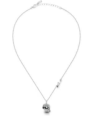 KARL LAGERFELD Ikonik Pendant Necklace - White