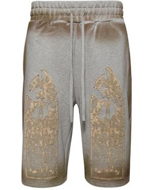Who Decides War Mechanic Track Shorts - Grey