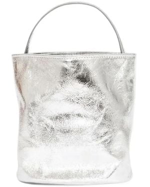 Marge Sherwood Wired Bucket Bag - White