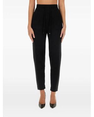 Max Mara Opera Drawstring Trousers - Black
