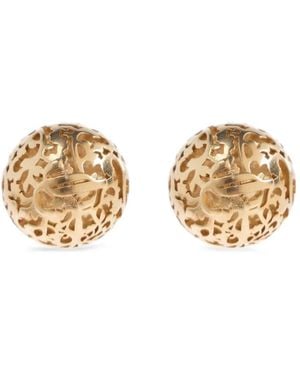 Jimmy Choo Sphere Stud Earrings - Metallic