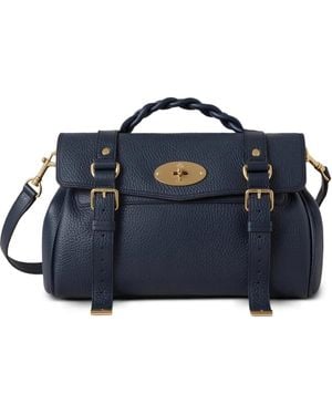 Mulberry Alexa Heavy-Grain Crossbody Bag - Blue