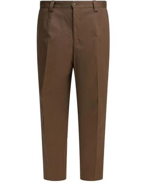 Briglia 1949 Straight-Leg Trousers - Brown