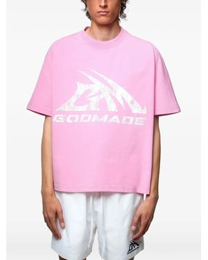GODMADE Camiseta De Algodón - Rosa
