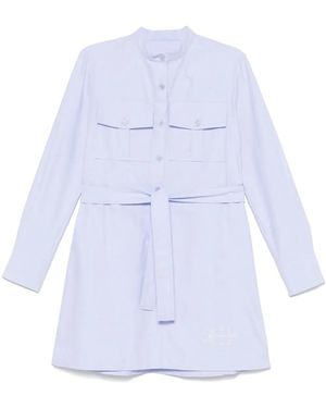 Givenchy Embroidered Mini Dress - White