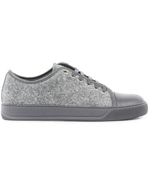Lanvin Dbb1 Sneakers Aus Filz - Grau
