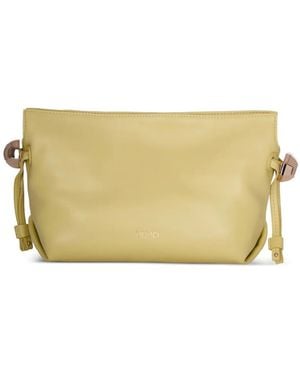 Liu Jo Kleine Schultertasche Mit Kordelzug - Natur