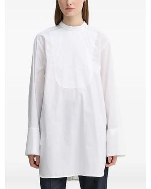 Day Birger et Mikkelsen Crew-Neck Buttoned Shirt - White