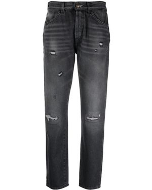 Washington DEE-CEE U.S.A. Vaqueros Slim Con Efecto Rasgado - Gris