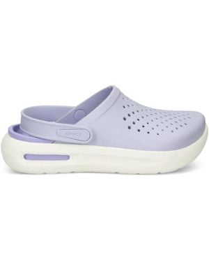 Crocs™ Mules À Design Perforé - Blanc