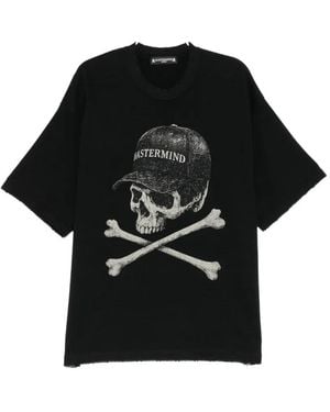 MASTERMIND WORLD T-Shirt À Logo Imprimé - Black