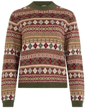 Ballantyne Pull À Losanges - Marron