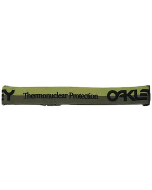 Oakley Tnp Factory Logo-Detail Belt - Green