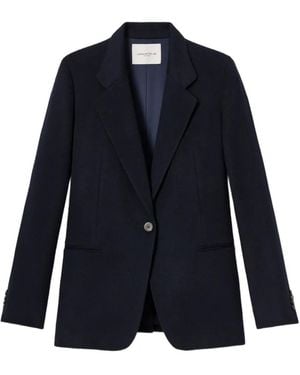Lafayette 148 New York Single-Button Blazer - Blue