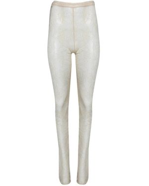 Interior The Anita Hose aus Spitze - Grau