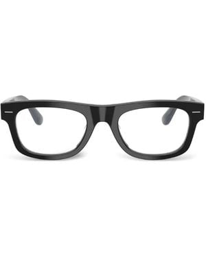 Brunello Cucinelli Occhiali Bc3018 Rettangolari - Nero