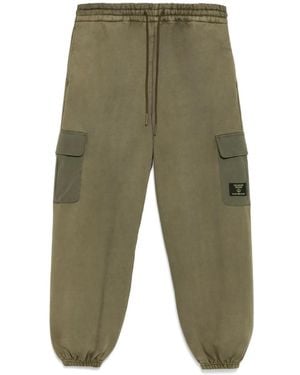 PEACE AND AFTER Jogginghose Mit Aufgesetzten Taschen - Grün
