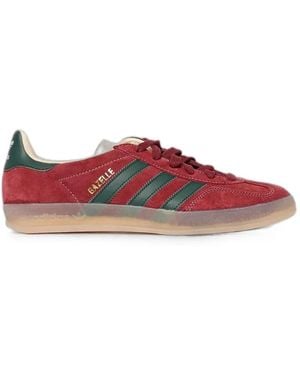 adidas Gazelle Indoor Trainers - Red