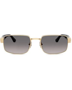 Persol Rectangle Frame Sunglasses - Metallic