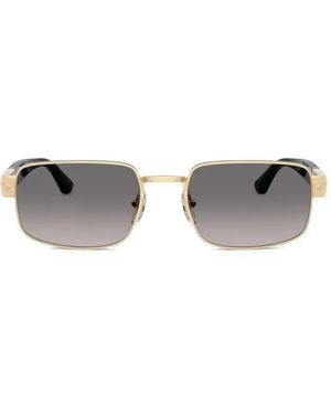 Persol Rectangle Frame Sunglasses - Metallic