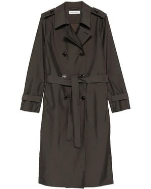 Our Legacy Origami Belted Trench Coat - Black