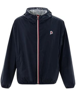 INVICTA WATCH Claude Logo-Patch Windbreaker - Blue