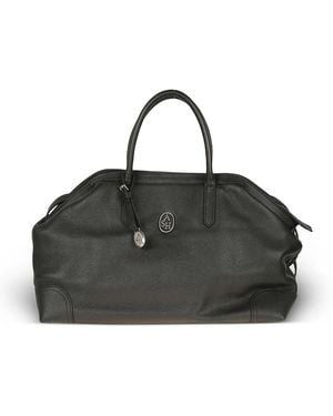 Ash Strukturierte Jaqueline Tote Bag - Schwarz