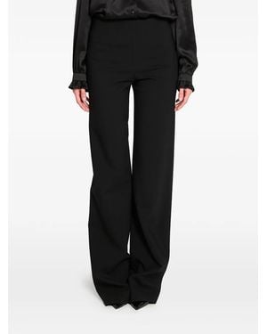 Gucci High-Waist Wide-Leg Pants - Black