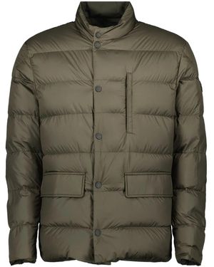 Moncler Ouille Reversible Short Padded Jacket - Green
