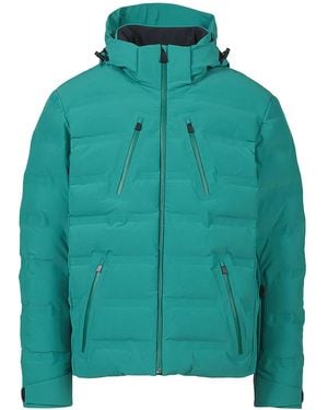 Aztech Mountain Nuke Hooded Ski Jacket - Green