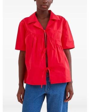 OperaSPORT Elise V-Neck Shirt - Red