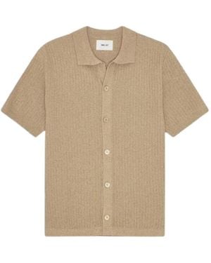 NN07 Ares Knitted Shirt - Natural