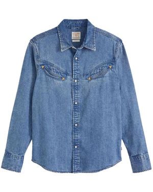 Levi's Pocket-Detail Denim Shirt - Blue