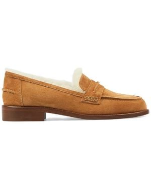 Paris Texas Dylan Suede Loafers - Brown