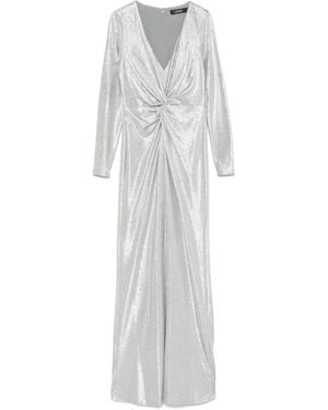 Ralph Lauren Twist-Detail Gown - White
