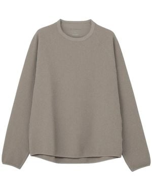 Goldwin Waffle-Knit Raglan-Sleeve T-Shirt - Grey