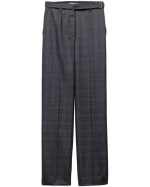 Prada Wool Trousers - Blue