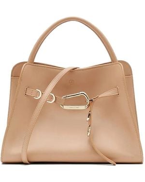 Francesco Biasia Iconic Hot-Minute Tote Bag - Natural