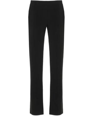 Norma Kamali Pantalon À Coupe Droite - Black