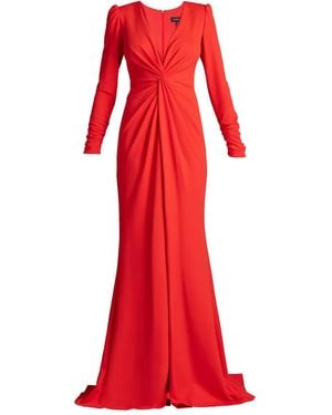 Tadashi Shoji Bates Abendkleid - Rot