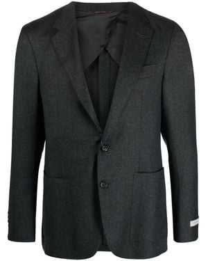 Canali Einreihiges Sakko - Schwarz