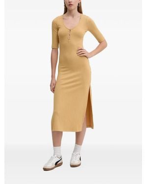 Billabong Vestido Midi Take Time - Blanco