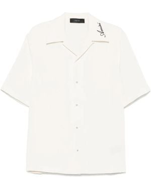 Amiri Camp Shirt - White